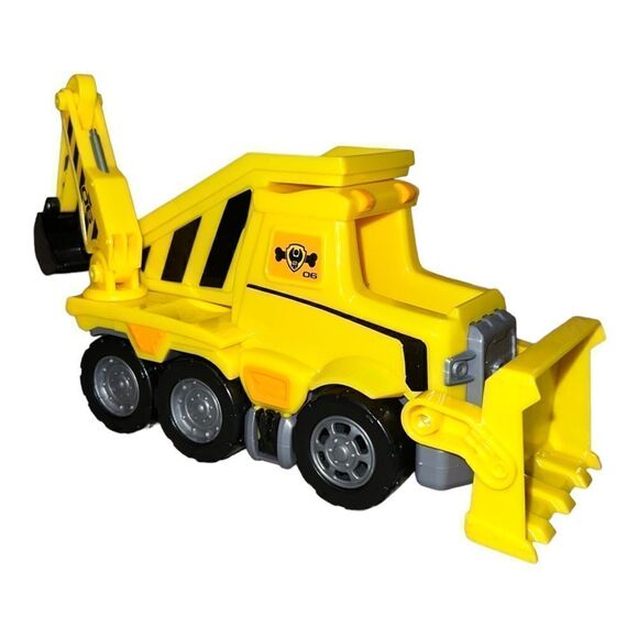 Paw Patrol Spin Master Rubble's Bulldozer ONLY No Rubble Yellow EUC - Picture 1 of 8